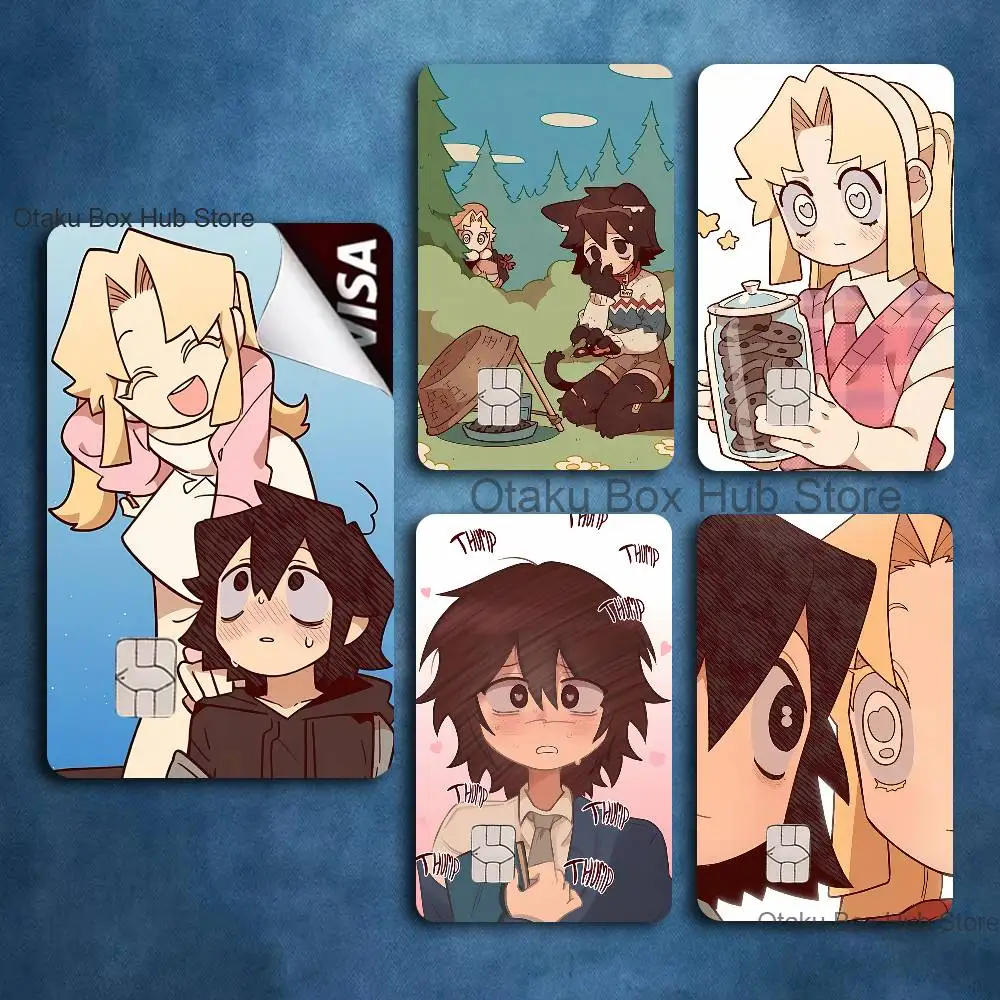 

M-Manhwa I Love A-Amy Credit Card Skin Party Stickers for Visa Bank Card Bus Metro Access Card Pvc Waterproof Decal Gift