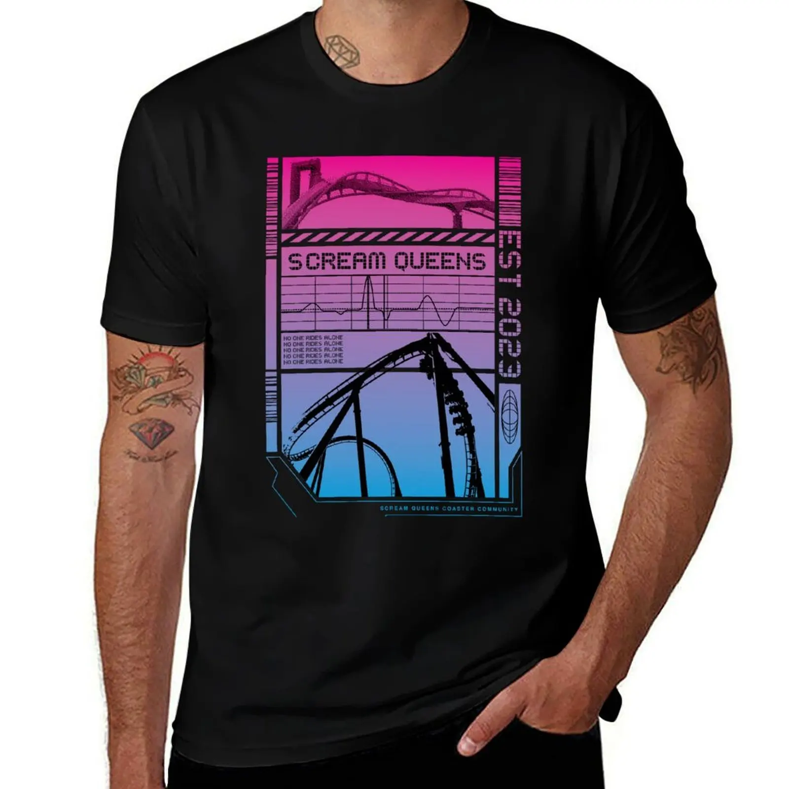 Tech Coaster Logo T-Shirt Work Wear Short Sleeve T-Shirt