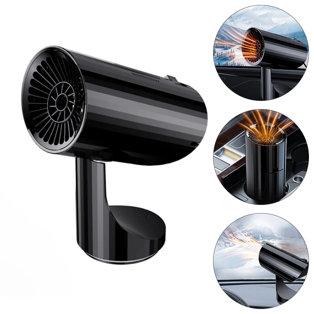 

Portable Car Heater 12V Windshield Defroster Fast Heating Adjustable Bracket Reinforced Structure Rapid Defogger For Vehicle