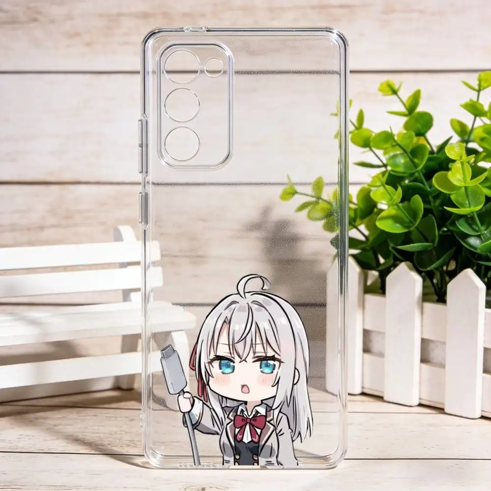 

Alya Sometimes Hides Her Feelings in Russian For Samsung Galaxy S24 S25 S23 S22 S21 Plus S24 S25 Transparent Cover Phone Case