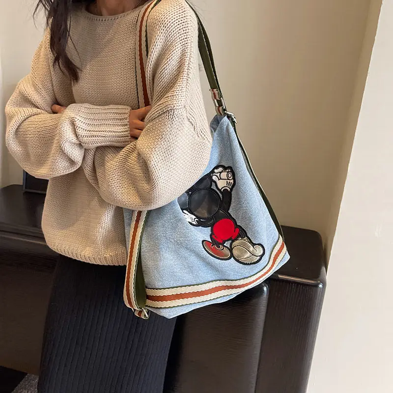 Disney spring new shoulder crossbody bags Mickey cartoon bag Tote bag girl  purses and handbags