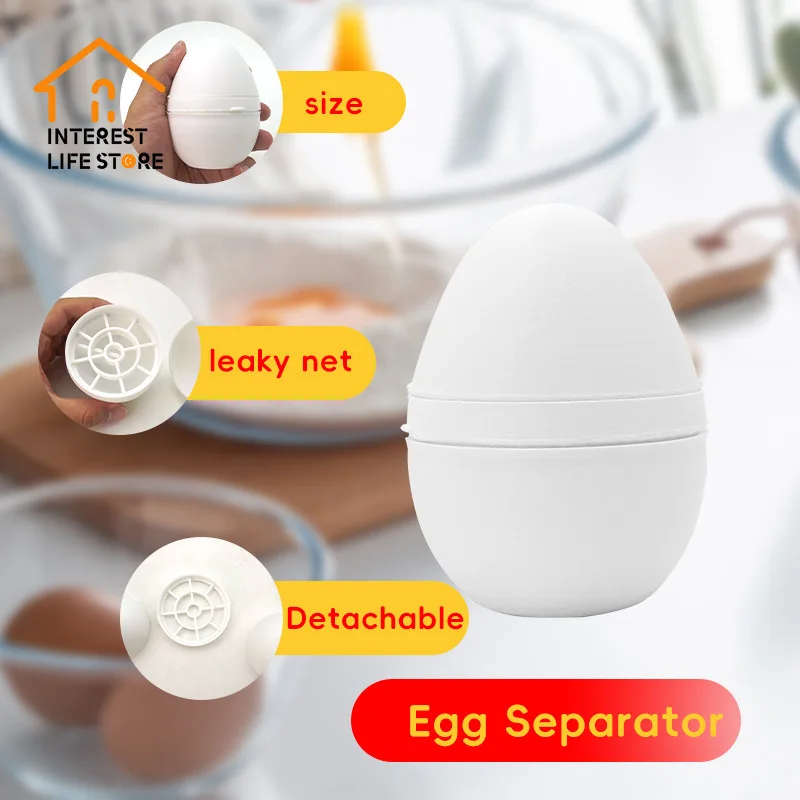 

Multifunctional Egg Separator Yolk Kitchen Household Tools Egg White Separator Cake Store Essential Baking Aids Kitchen Tools