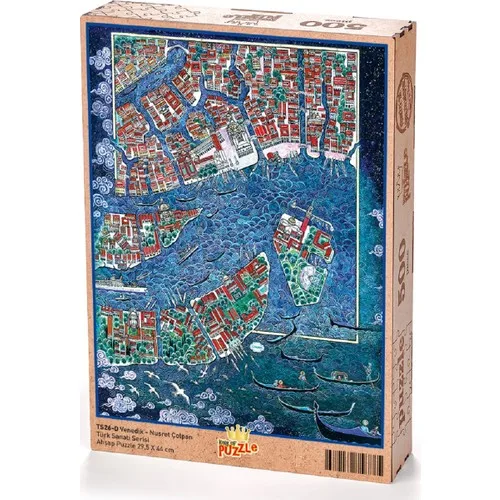 King Of Puzzle Venice-Nusret Çolpan Wooden Puzzle 500 Parts