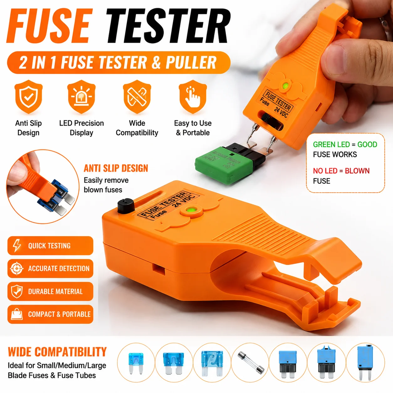 Image of Multifunktionaler ATO ATC ATM Kfz-Kartenleser-Tester und Auszieher – Werkzeug zum Entfernen von Kfz-Kartenlesern – Autozubehör