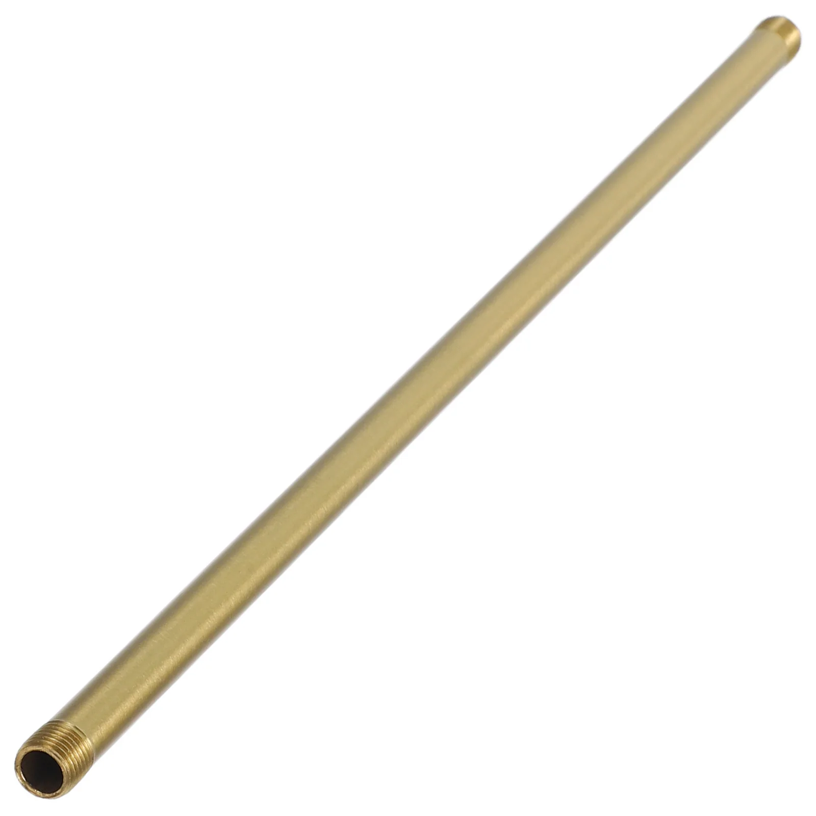 

Polished Brass Nipple Pipe M10 300mm Threaded Straight Lamp Fixture Rod DIY Lamp Making Materials Durable Connector