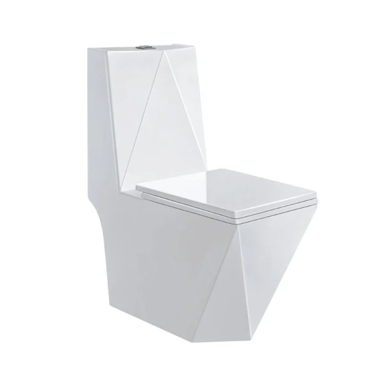 Western Gold Wall Hung Smart Toilet Designer White Toilet