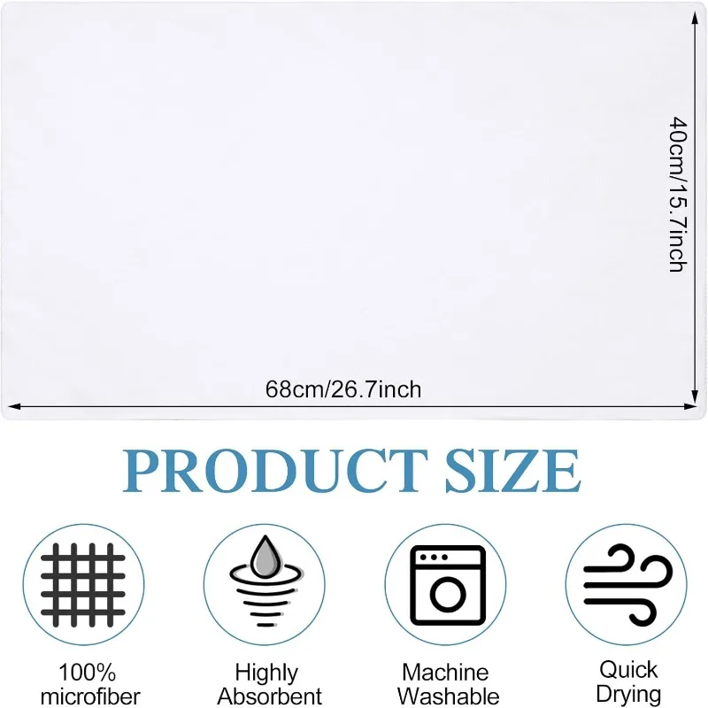 72 Pack Hand Towels,16 x 27 Inch Bleach Proof Towels Bulk for Facial, Gym, Spa, Hotel, Kitchen(White)