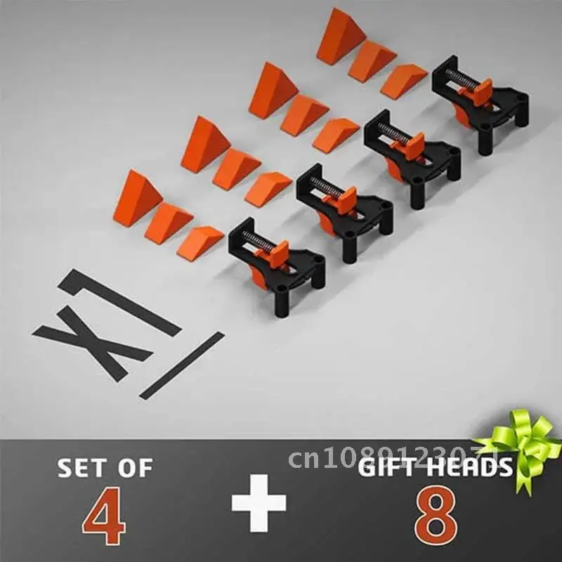 

12pcs Carpenter Right Angle Clamp 60 90 120 Degree Right Angle Clamp Fixing Clips Woodworking Angle Clamps Tool Dropshipping