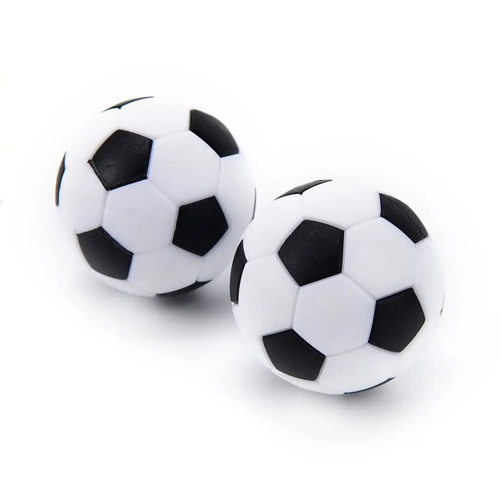 

Black&White 32mm Mini Adult Student Table Soccer Football Replacement Balls Tabletop Game
