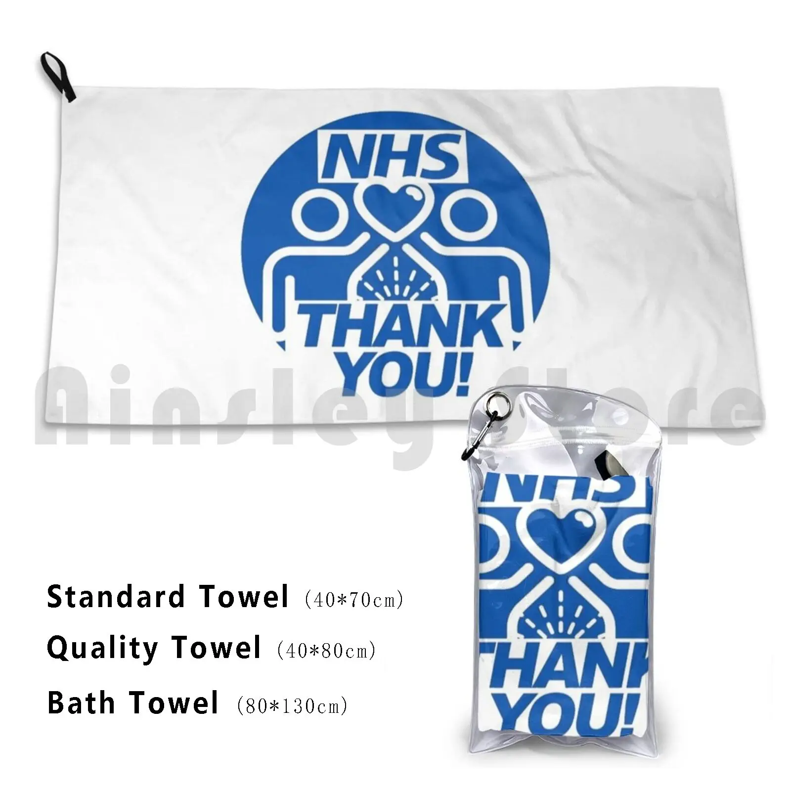 Thank You Nhs Beach Towel Quick Dry Quality Towel Thank You Rainbow Support Thank You Rainbow Nhs Nurse Nhs Nhs Heroes