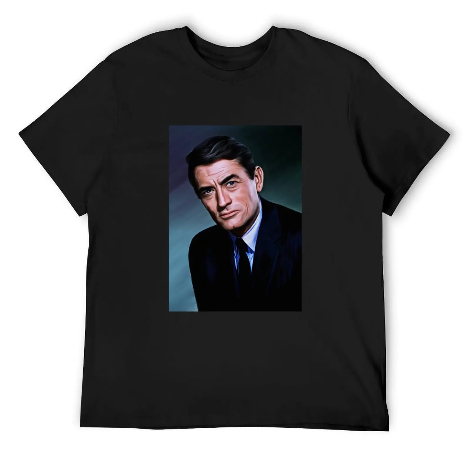 Gregory Peck T-Shirt anime plus sizes plain t shirts men