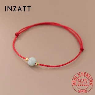 

Браслет женский из серебра 925 пробы с бусинами