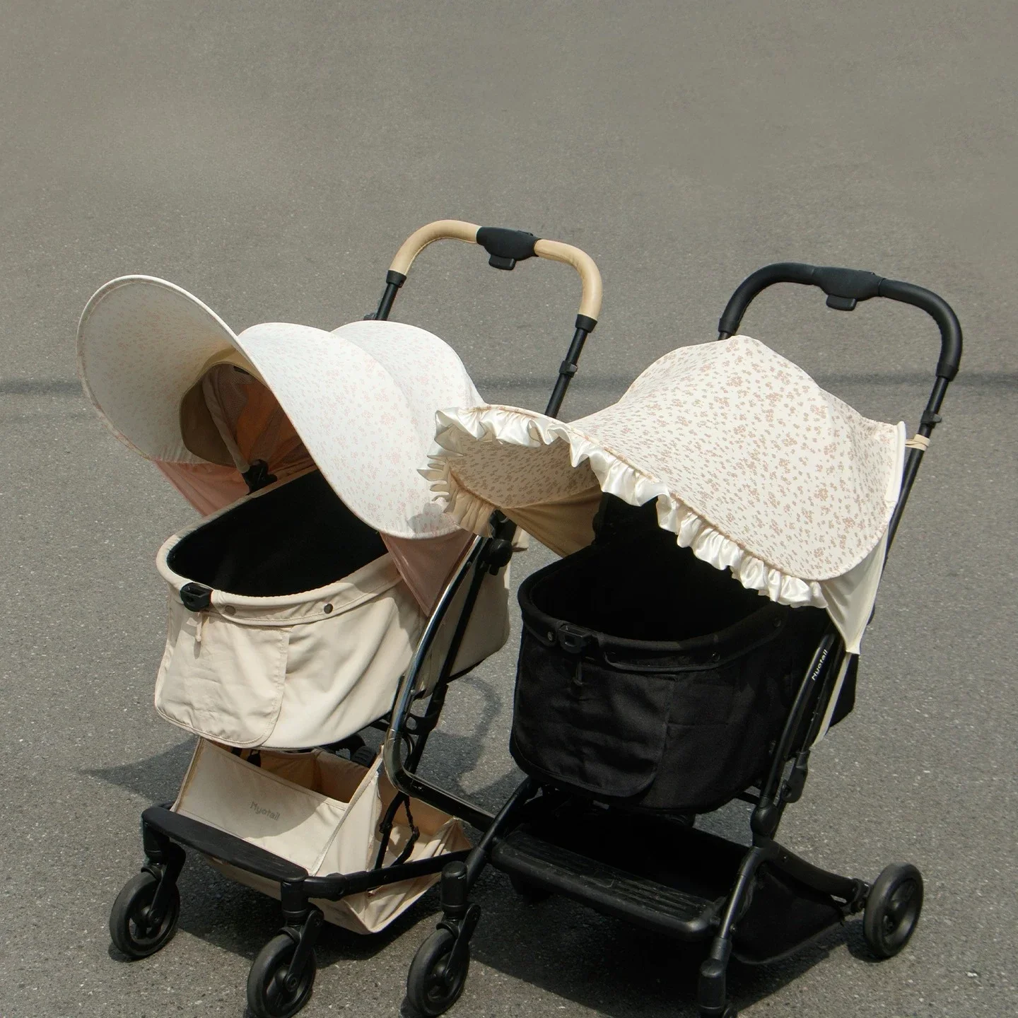 Detachable Pet Stroller Sunshade – Extended Canopy Visor for Dog & Cat Strollers - Adjustable Sunshield Awning Cover For Puppy