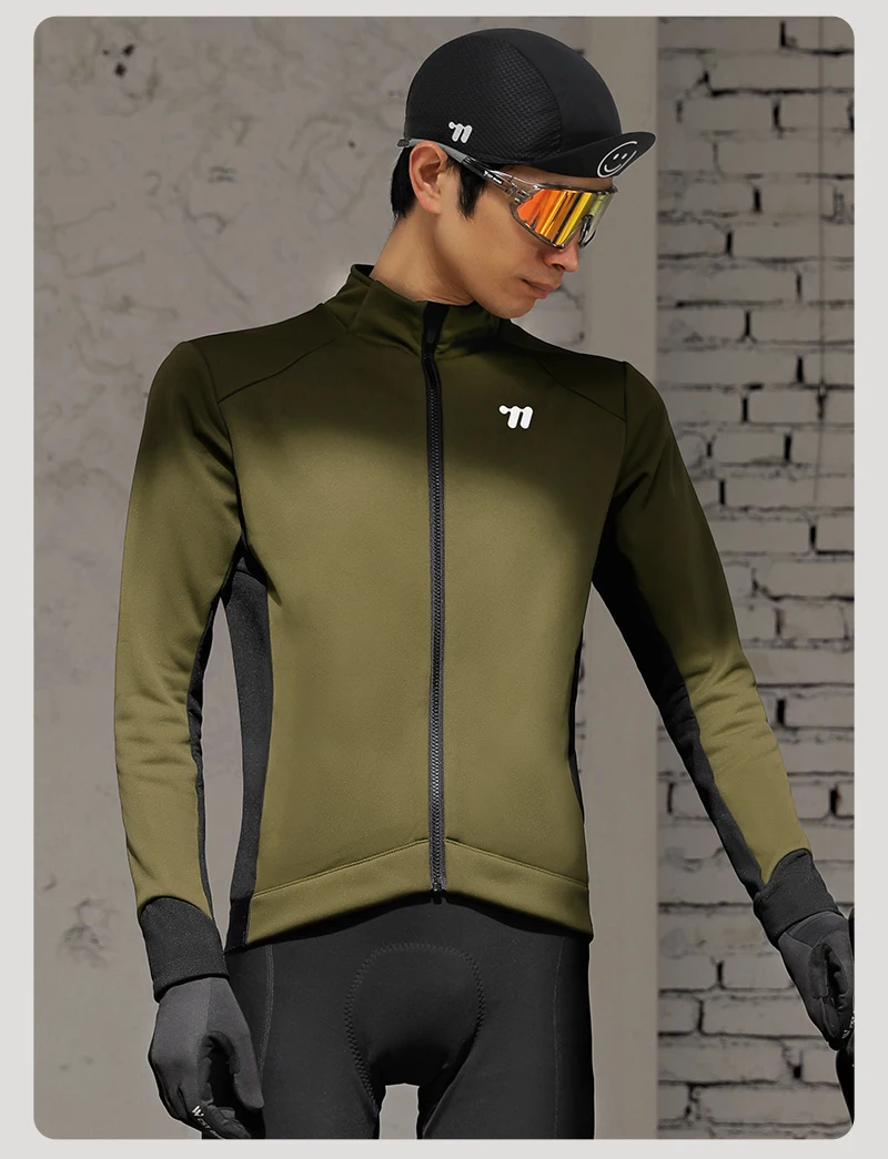 WEST RADFAHREN Männer Halten Warme Radfahren Jacke Winter Herbst Winddicht Thermische Fleece Fahrrad Mantel Wärme Lagerung Windjacke Fahrrad Jacke – Detail 27
