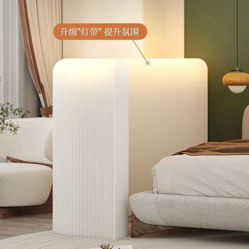 

folding Paper screen partition Living room Simple mobile event Exhibition Commercial office Paper art partition furniture