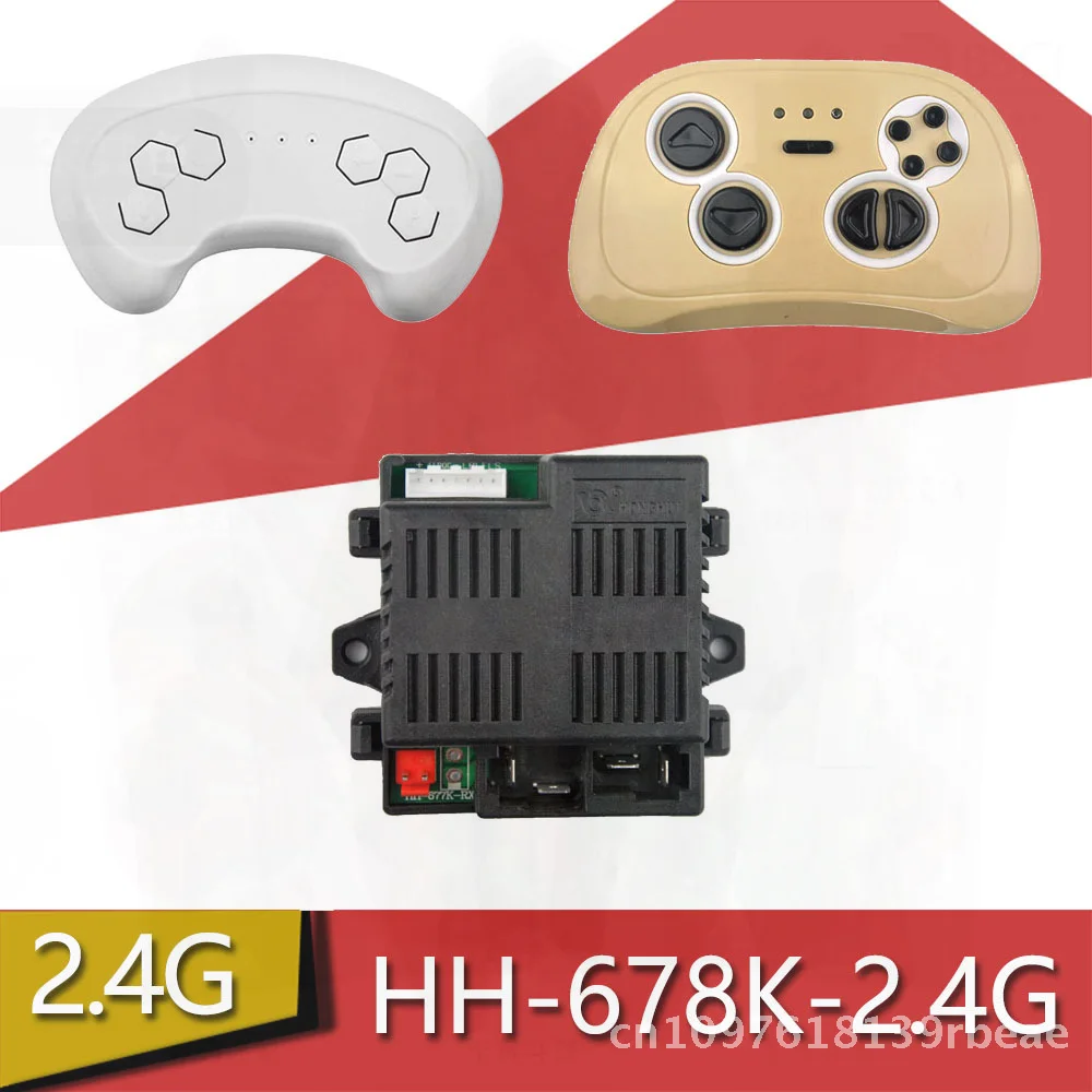 HH678K-2.4G voiture électrique pour enfants télécommande récepteur émetteur carte mère 12V Circuit imprimé accessoires de poussette