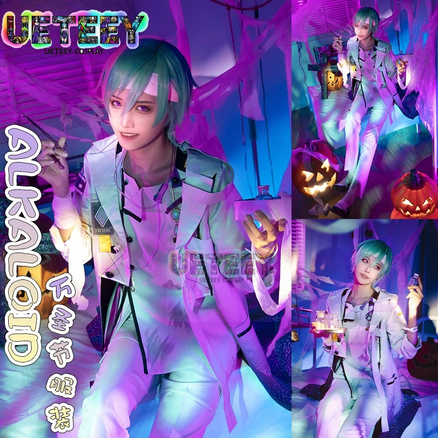 

UETEEY COS Ensemble Stars Alkaloid Halloween Night Daybreak Tasuku Cos Costume Custom