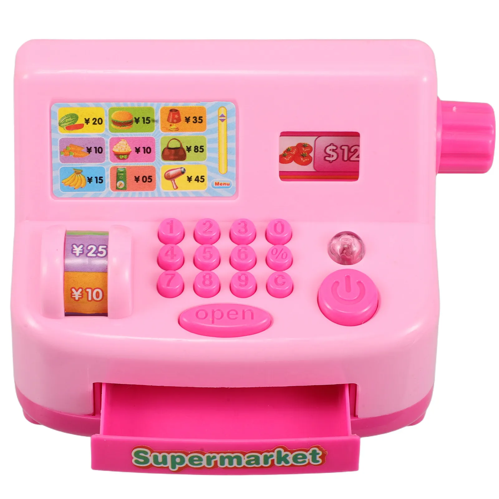 Children Cash Register Cognitive Learning Mini Plaything Simulation Role Play Home Pretend Supply Accessory Cash