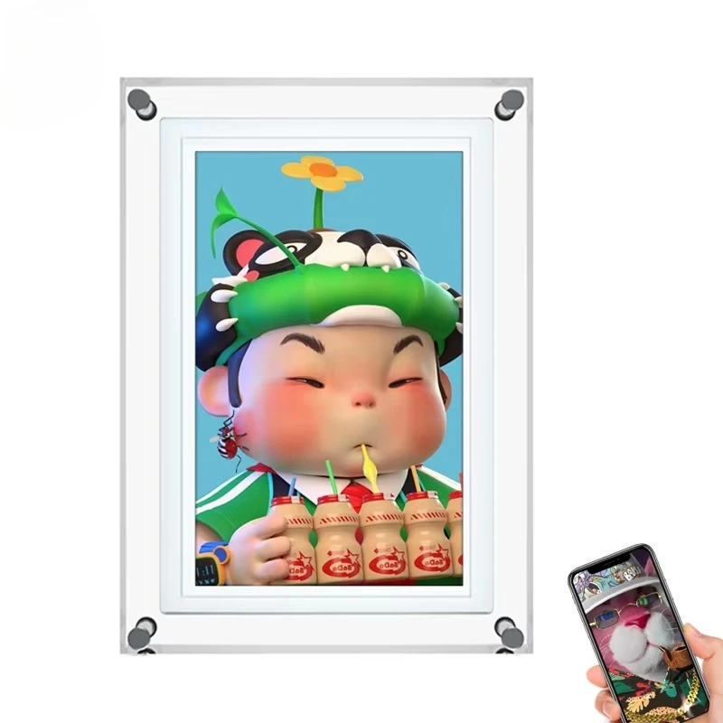 

Custom DIY 5 Inch 7Inch 10.1 Inch LCD IPS Screen Video Display Acrylic Wifi Digital Photo Frame