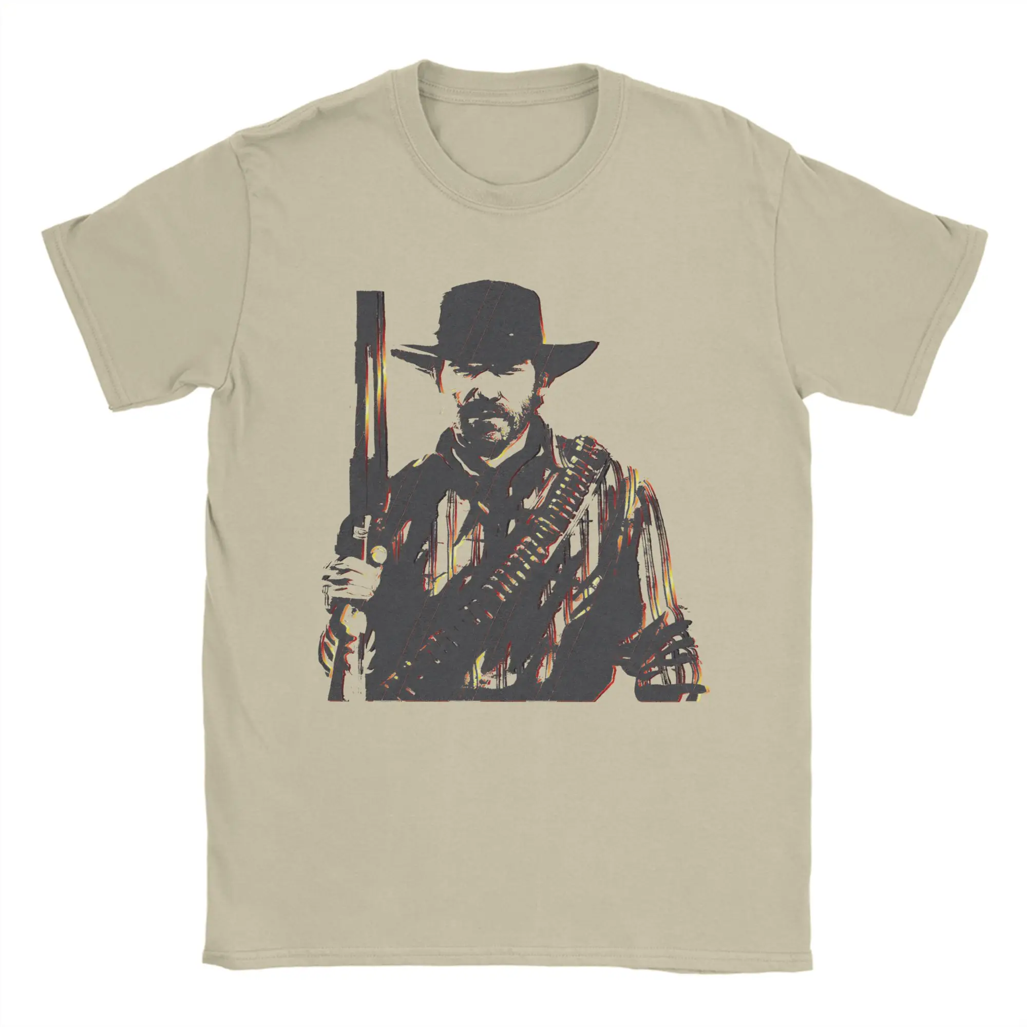 

Arthurs Morgans T Shirt Men's Cotton Fun T-Shirt Round Collar Tee Shirt Short Sleeve Tops Summer