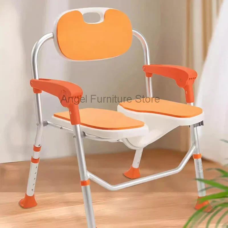 

Minder Elderly Bathroom Chair Shower Folding Portable Camping Stool Outdoor Tourist Makeup Taburete Plegable Trendy Furniture