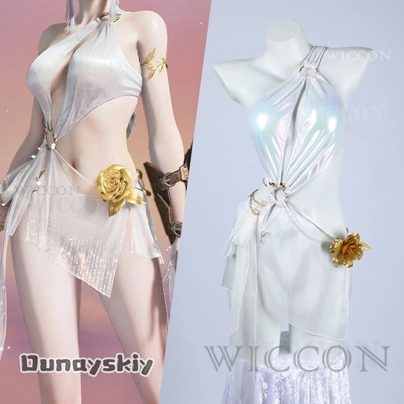 Game Naraka: Bladepoint Zai Cosplay Costume Zai Halloween Party Zai Girl Cosplay Swimsuit Set New Style XS-XXL