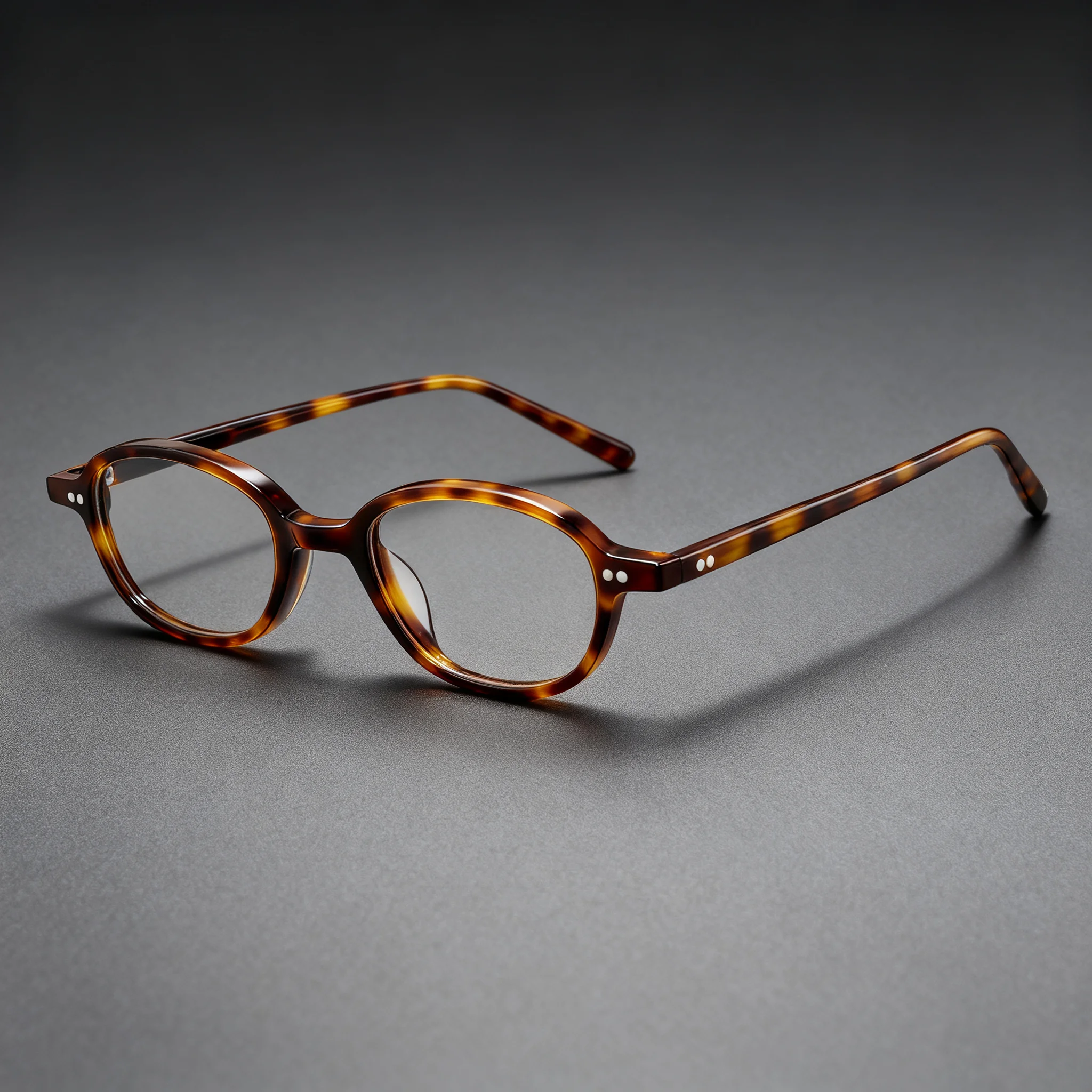 Small Oval Acetate Glasses Frame Women Fashionable Simple Style Eyewear Delicate Custom Prescription Eyeglasses Luxury Brand Men