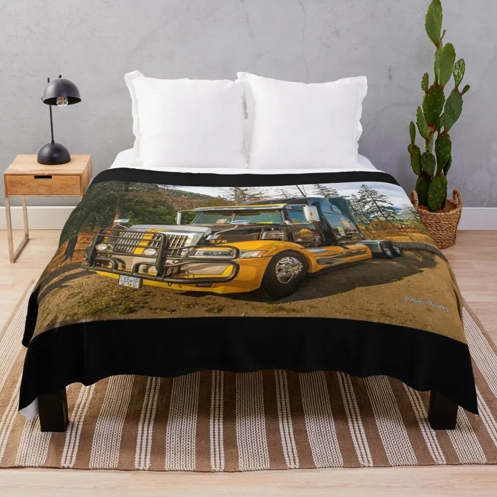 

Black and Yellow Western Star Throw Blanket Large Luxury Thicken Blankets