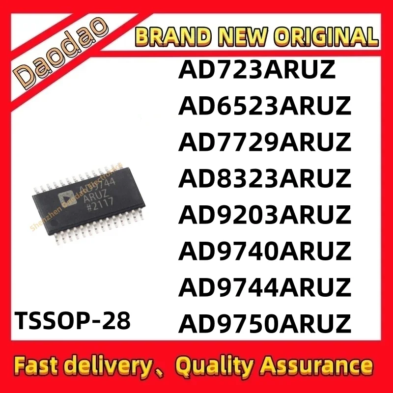 Quality Brand New AD723ARUZ AD6523ARUZ AD7729ARUZ AD8323ARUZ AD9203ARUZ AD9740ARUZ AD9744ARUZ AD9750ARUZ IC Chip TSSOP-28