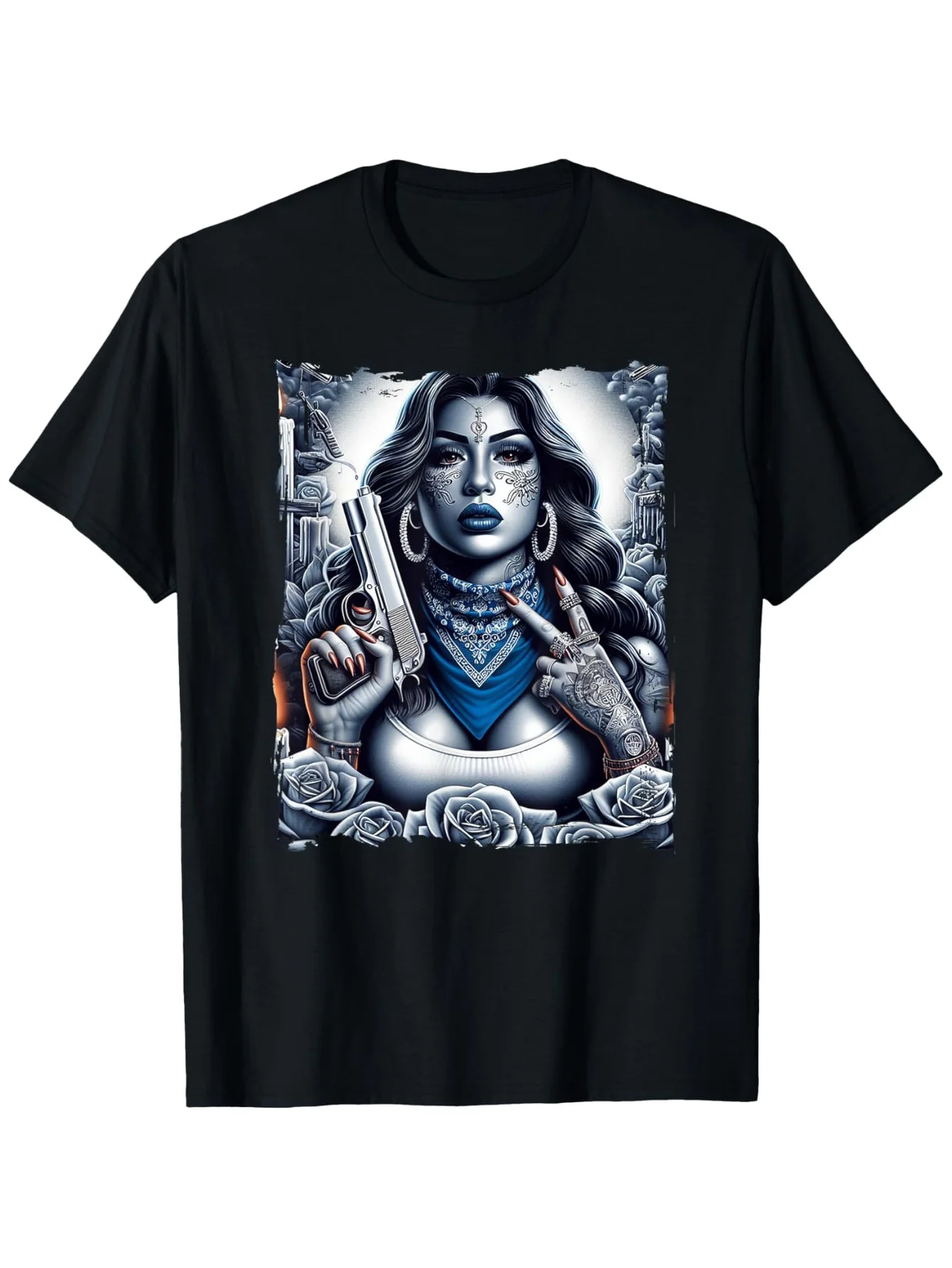 

Стильная женщина, графический принт, лето, осень и зима, мужские и женские футболки из чистого хлопка, короткие рукава, роскошные уличные футболки