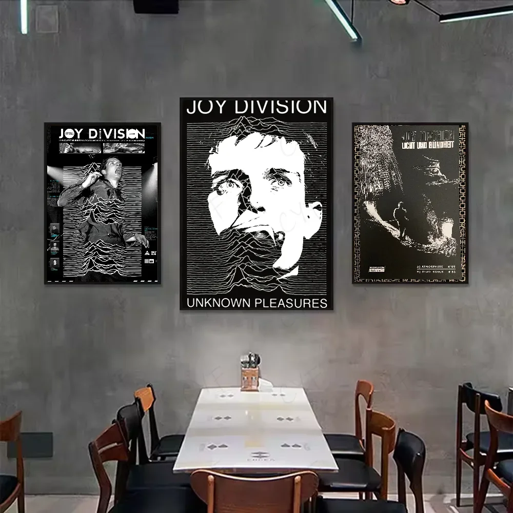 البريطانية آخر الشرير الفرقة J-Joy قسم المشارك جماليات الحد الأدنى طباعة قماش اللوحة لغرفة المعيشة ديكور المنزل الحديث #3