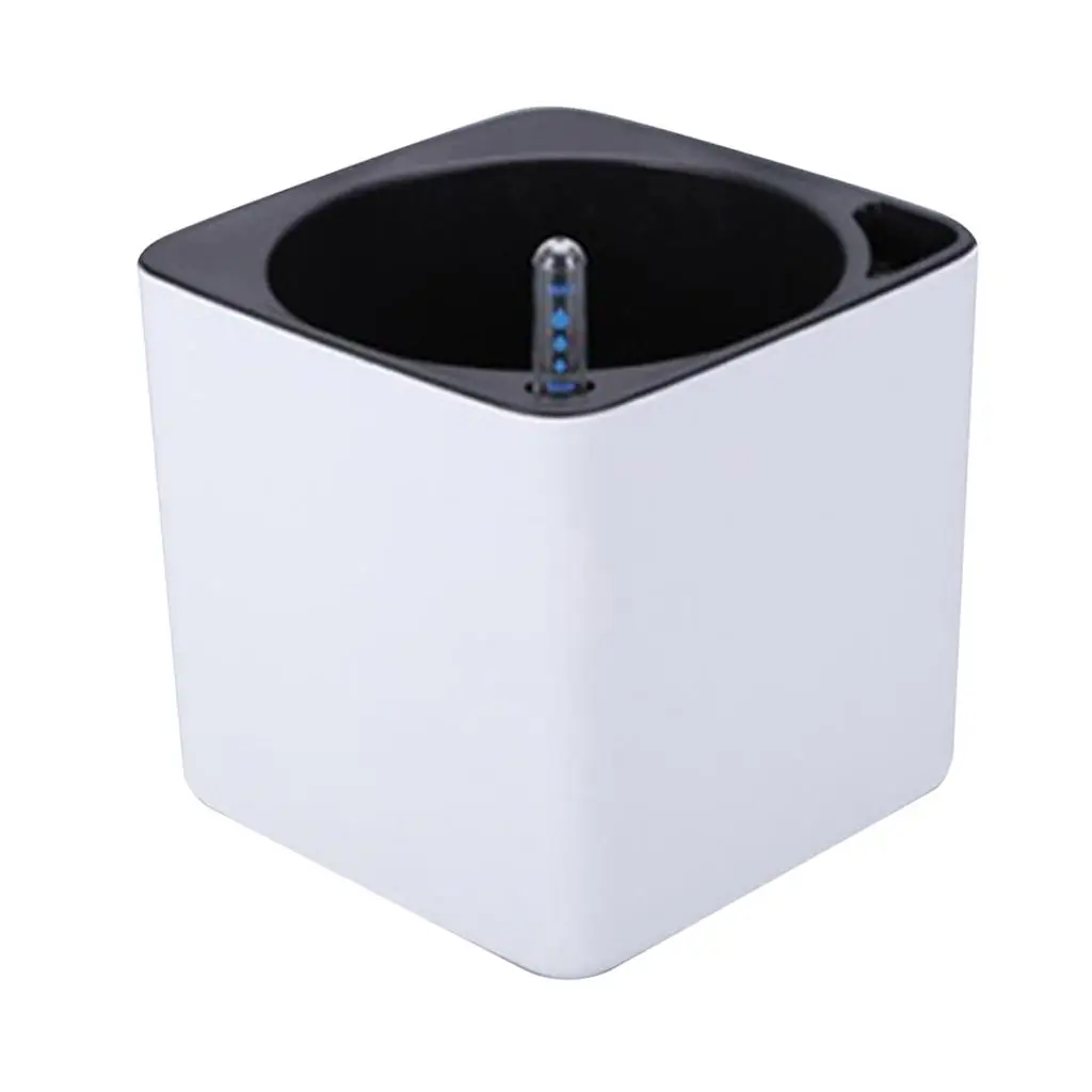 Plastic Self Watering Planter Pots Large Hydroponic Plant Vase Flower Pot for Indoor Plants Home