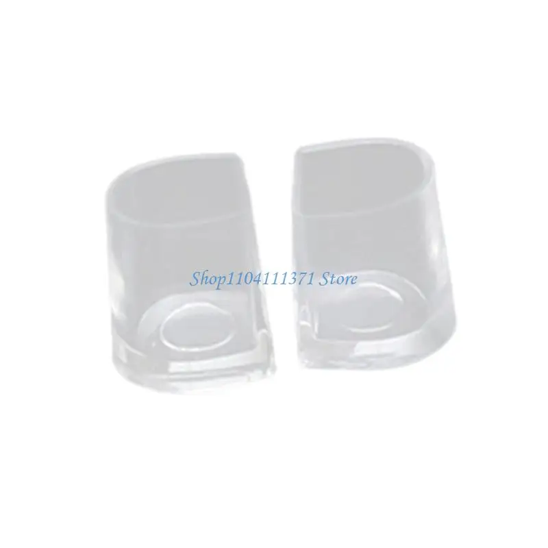 2 قطعة حماة عالية الكعب سيليكون كعب سدادات غطاء المضادة للانزلاق اللاتينية الخناجر الرقص غطاء للمشي على العشب