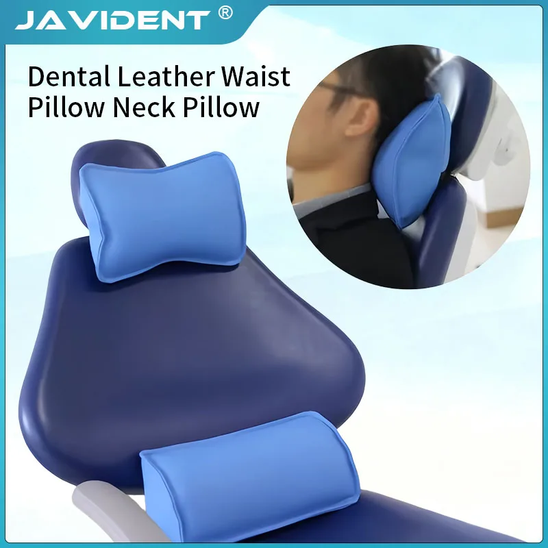 Dental Chair Neck Dental Leather Waist Pillow Neck Pillow Memory Cotton Dentist Chair Unit Accessories Cushion Waist Cushion Set