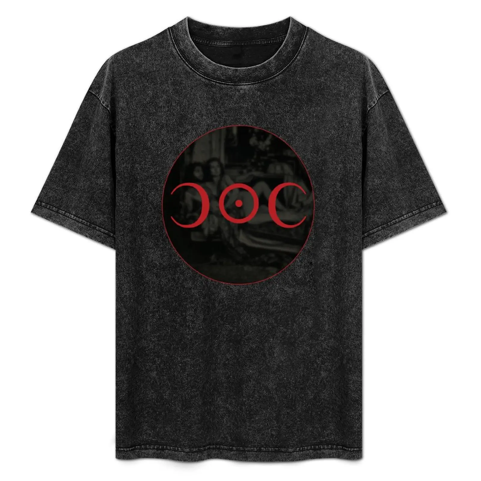 

Moon Child Red Logo T-Shirt Plus Size Gym Sports T-Shirt