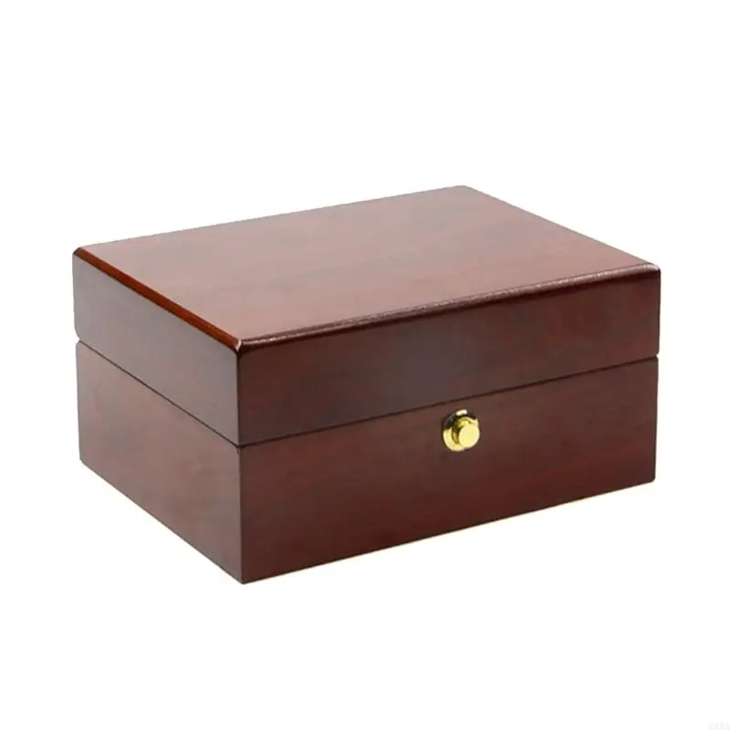 

HXBA Friendly Solid Watch With Spacious Compartments And Secure Gold Tone Closure