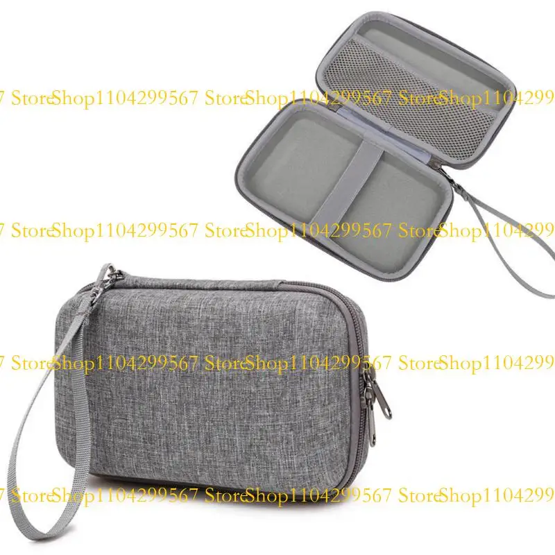

CS1W Multifunctional Bag Shockproof Carrying Case Build-in Fixing Band For OM5 OM6 OM7 Equipped with Pocket Detail