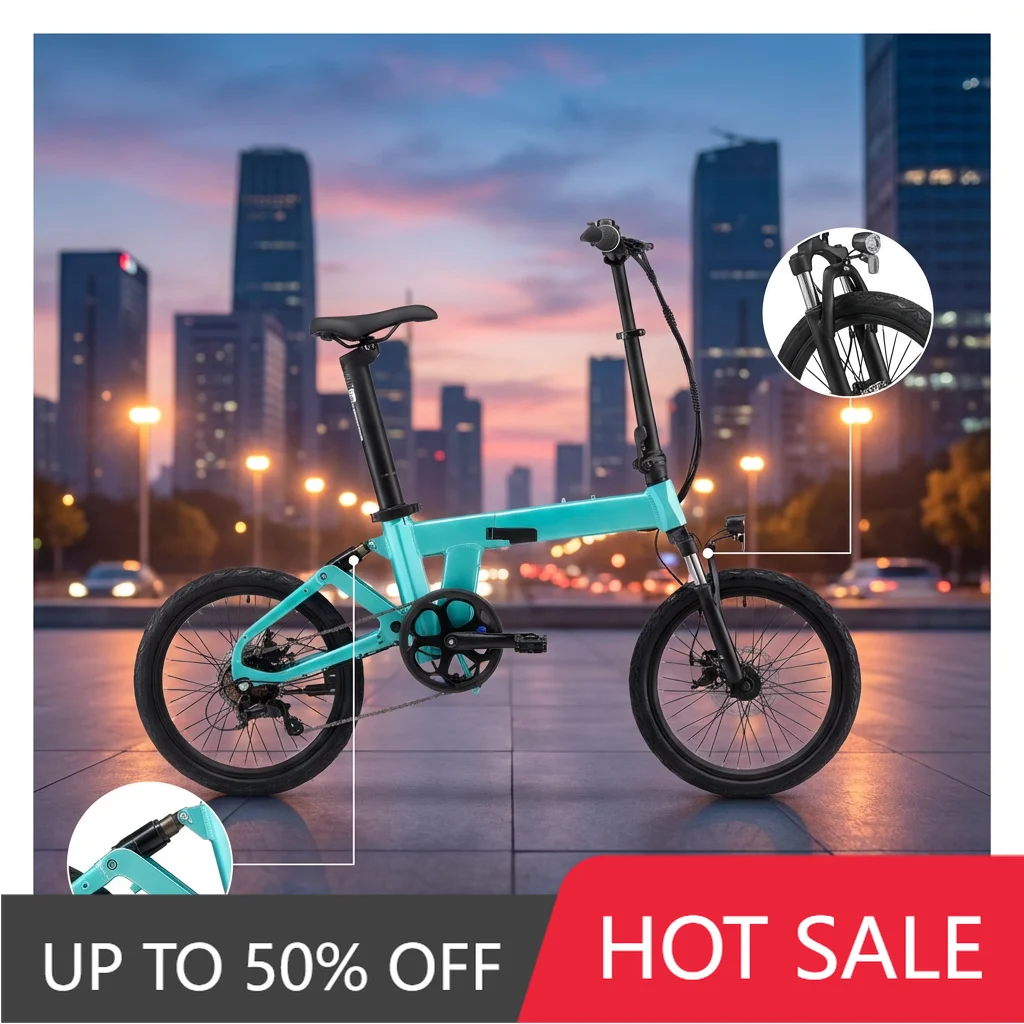 

JYF JYF Adult 36V 250W lithium battery electric bicycle Yangor H19 250W folding fat tire electric mountain bike 20 inches foldab