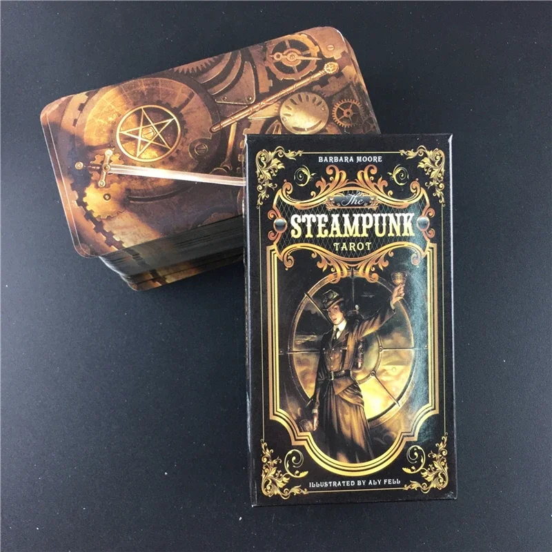 New The Steampunk Tarot Table Deck Board Game Card For Family Gathering Party Playing Game