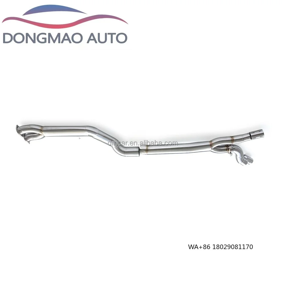 

Suitable for M2C M2 Competition S55 F87 3.0T 2018-2021 Stainless Steel Middle Pipe Automotive Exhaust Pipe