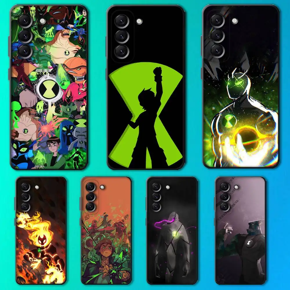 

B-Ben Cartoon 10 Phone Case For Samsung Galaxy A13,A21s,A22,A31,A32,A52,A53,A71,A80,Soft Black Shell