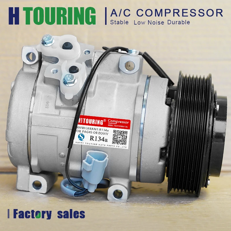 Ac Compressor for Toyota Hiace KDH 10S17C Air Conditioner 4472205260 447220-5261 88320-26600 88320-35730 88230-35670 88320-6A081