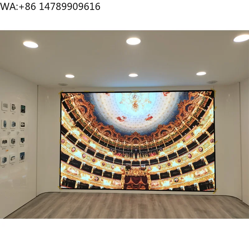 Transparent DisplayChip On BoardHigh Resolution P1.5 Full-Color Display Screen Indoor Fixed Advertising Display ScreenCustom Wat