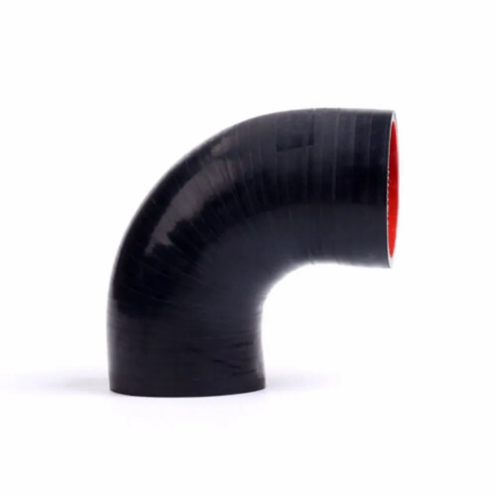 For universal tube Silicone Hose 90 Degree Elbow 102mm Black Blue Intercooler Intake Pipe Elbow Reduce Hose