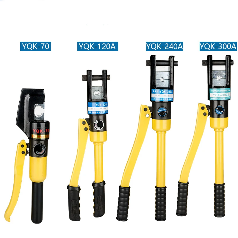 Manual Hydraulic Crimping Pliers YQK-70 Portable Hydraulic Tools Hydraulic Piler Cable Terminal Crimper