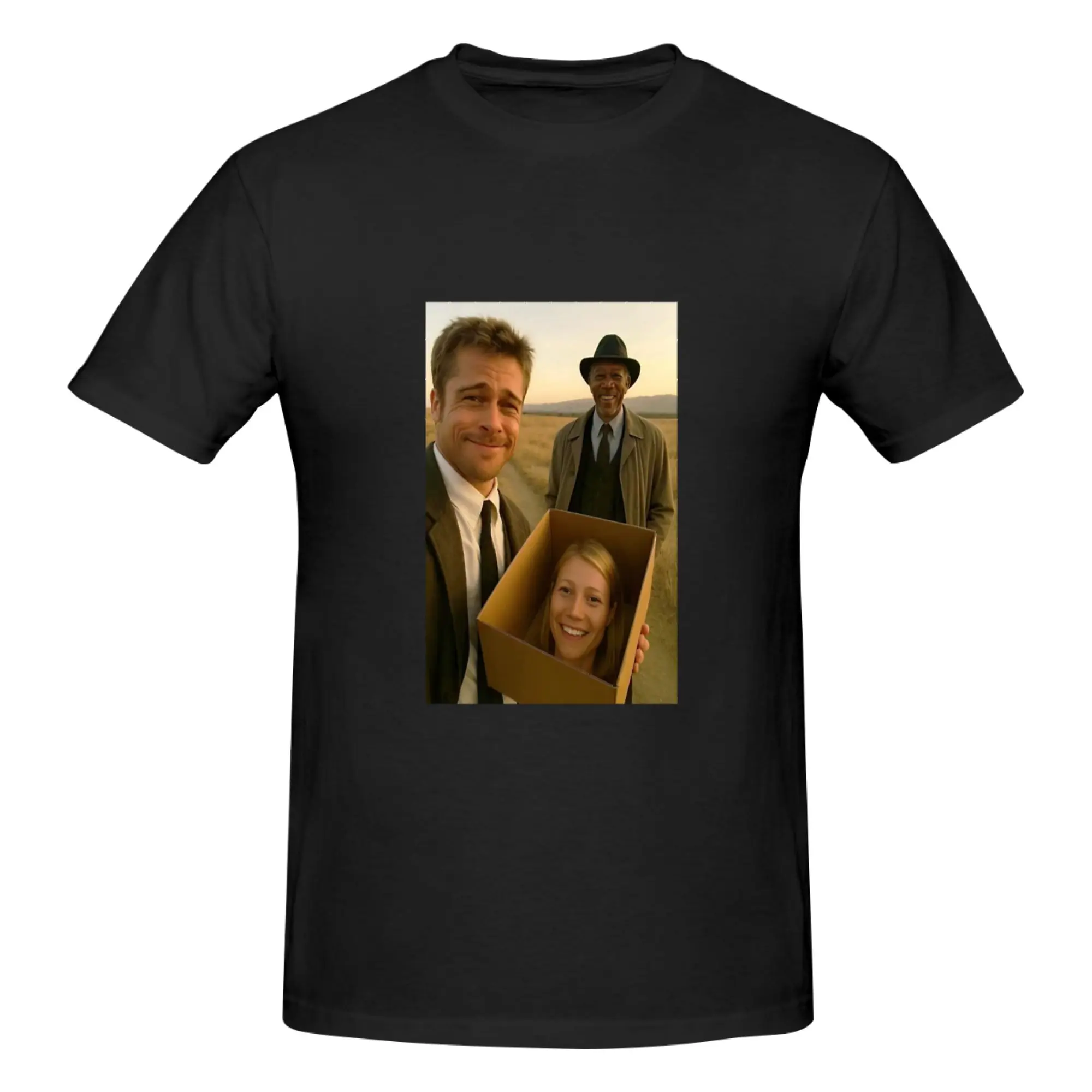 Funny Se7en 1995 Movies Funny Meme Essential Men's Printed T-Shirt Unisex T shirtShirt Sport