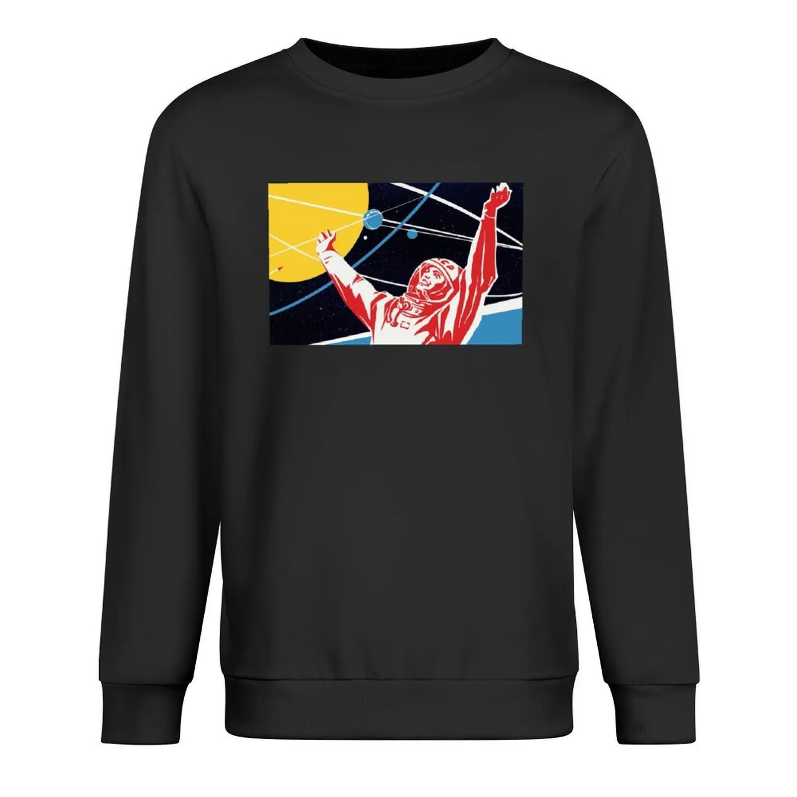 

Yuri Gagarin in Space Pullover clothes for men men clothing graphic t shirts men men's sweat-shirt set sweatshirt for