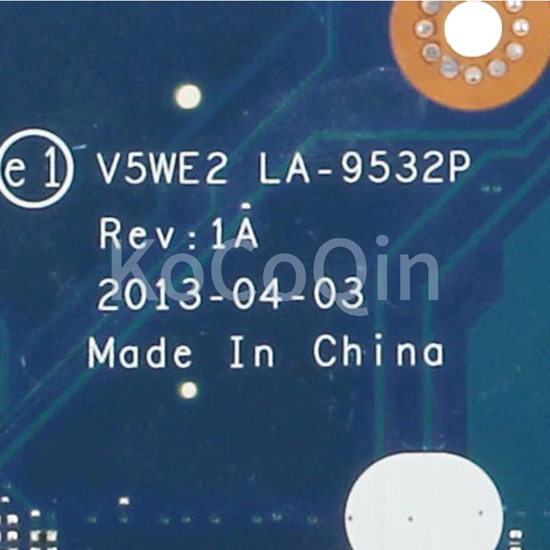 For ACER E1-572 E1-532 Notebook Mainboard LA-9532P 2955U i5-4200U Laptop Motherboard Tested