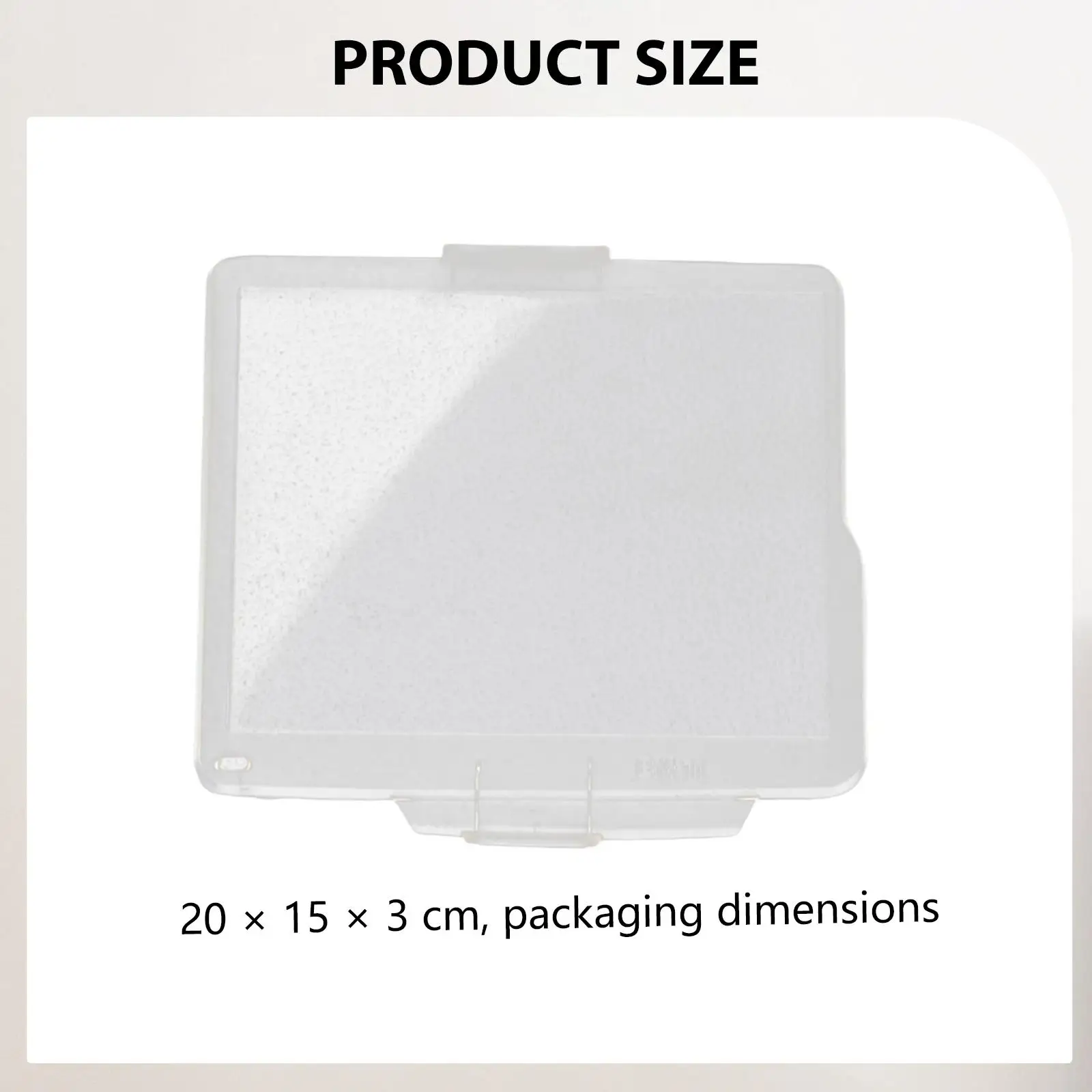 Transparent LCD Screen Protector Hard Protective Cover Anti Scratch Shield for D7000 BM-11 Camera