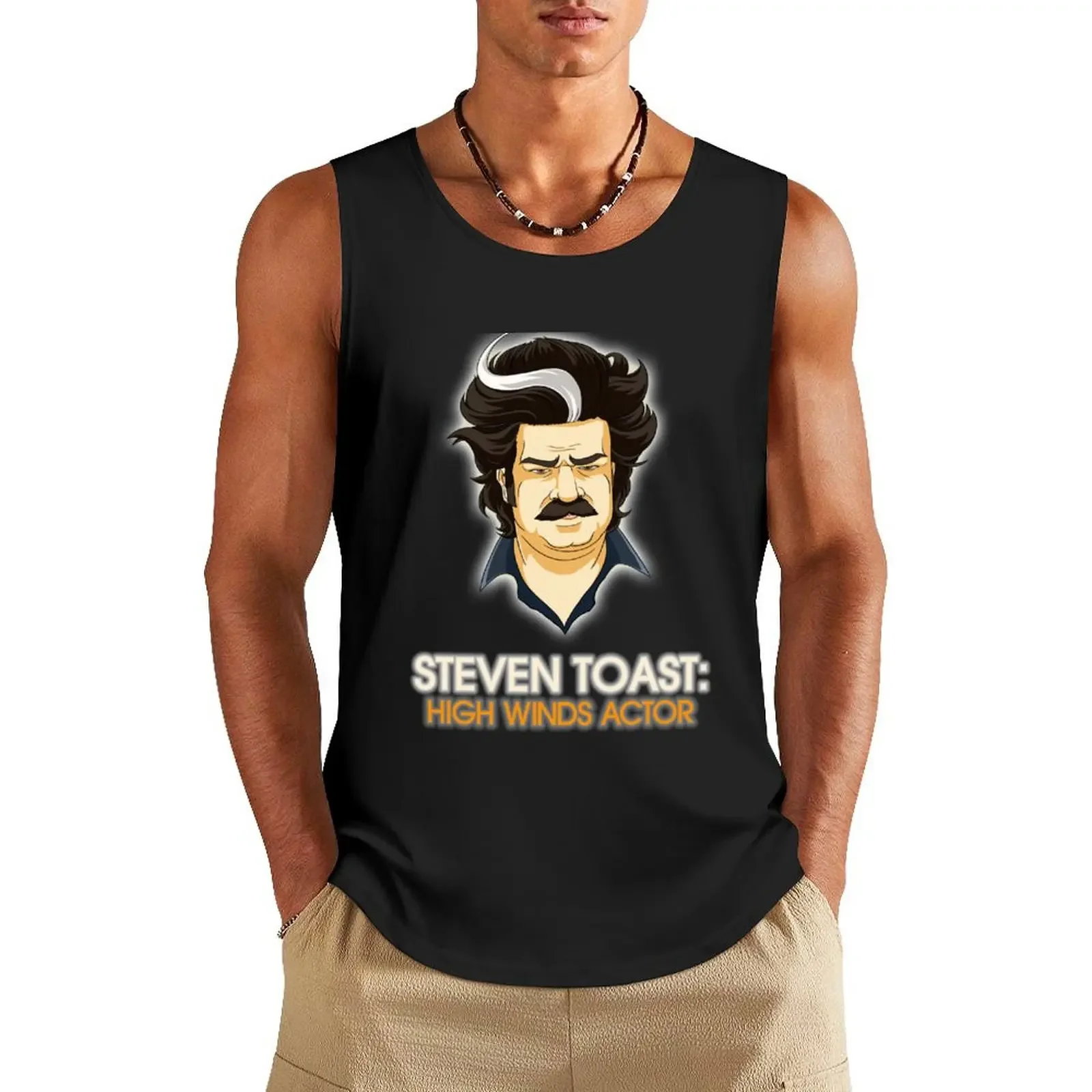 

Steven Toast: High Winds Actor Tank Top Male vest Sleeveless top